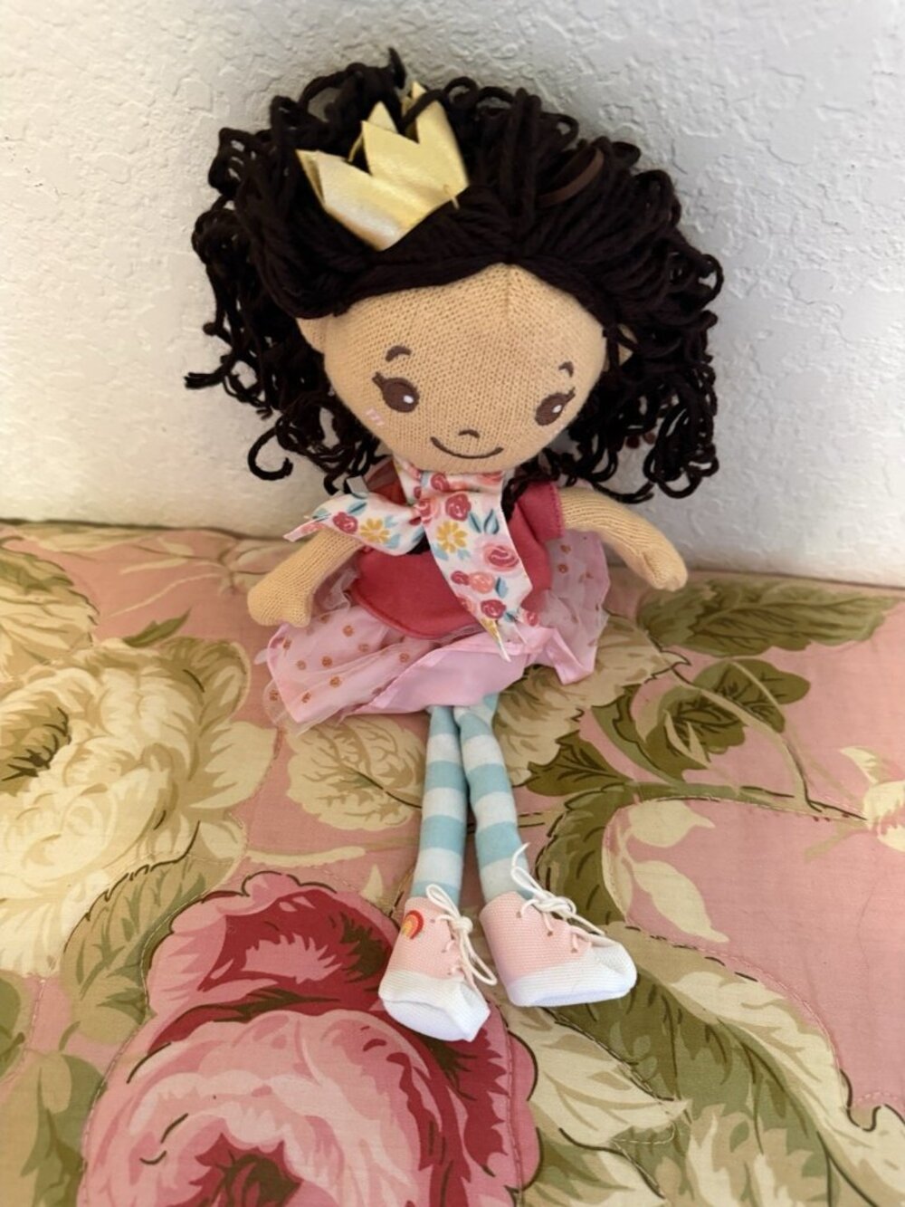 Sunny Days Hopscotch Lane Soft Knit Plush Doll Jade Dancer Floppy Bodied Toy